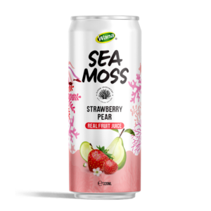 SEA MOSS WITH STRAWBERRY PEAR