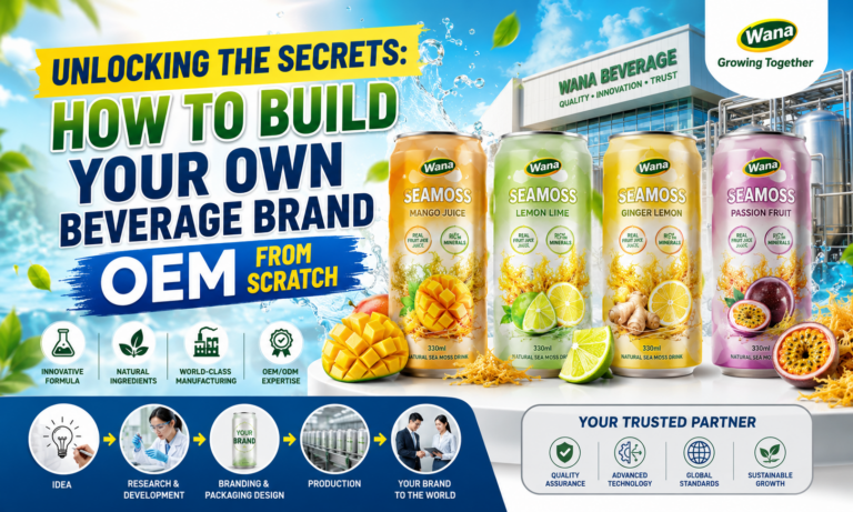 Unlocking the Secrets: How to Build Your Own Beverage Brand OEM from Scratch