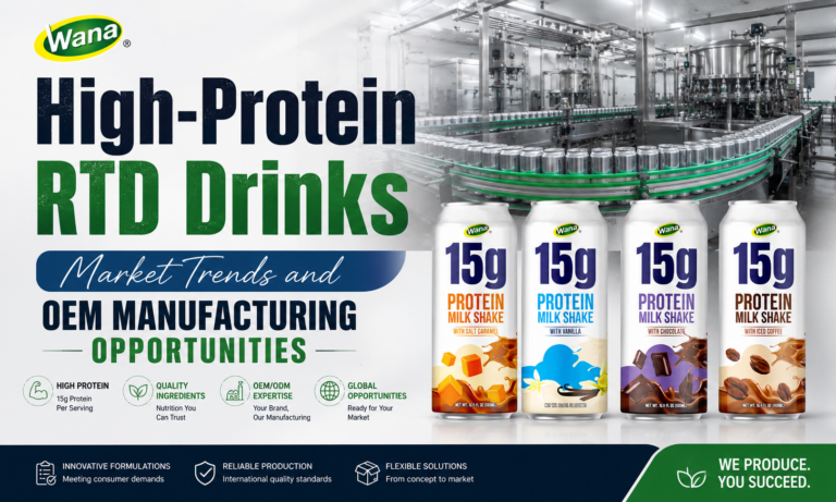High-Protein RTD Drinks: Market Trends and OEM Manufacturing Opportunities