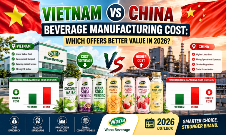 Vietnam vs China Beverage Manufacturing Cost: Which Offers Better Value in 2026?