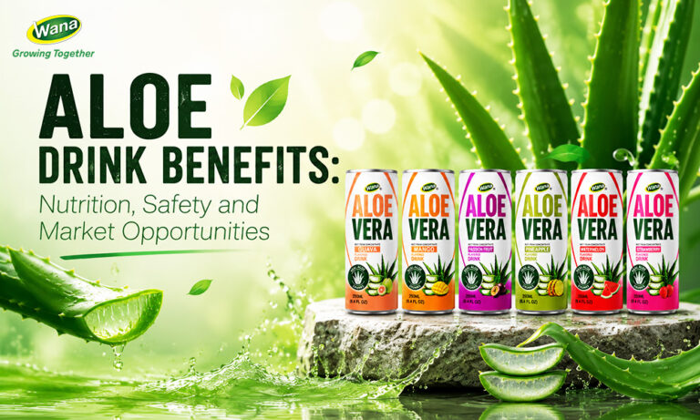 Aloe Drink Benefits: Nutrition, Safety and Market Opportunities
