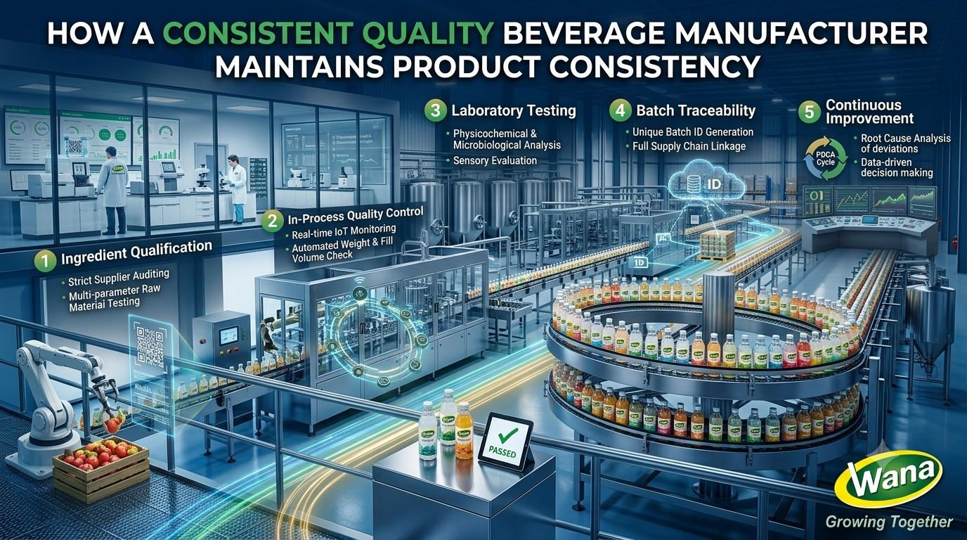Consistent Quality Beverage Manufacturer