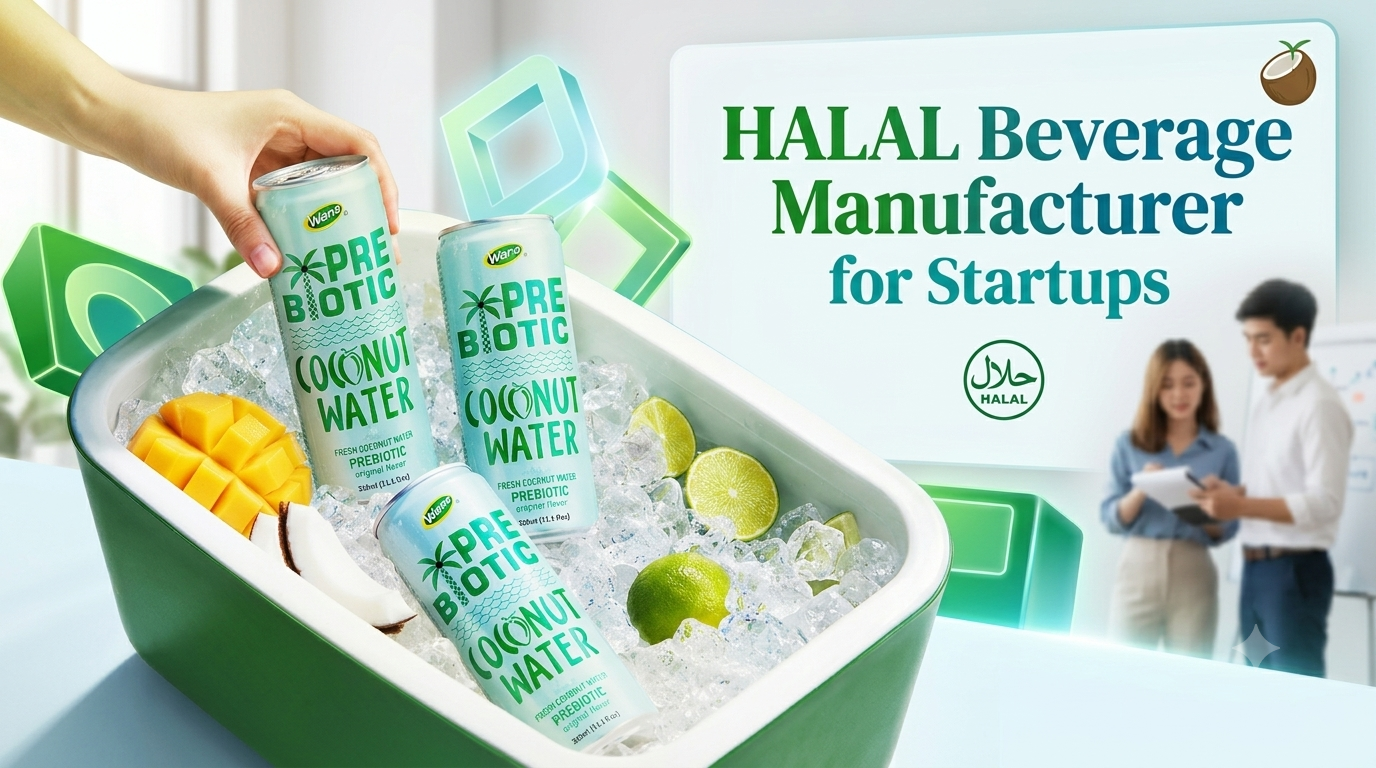 HALAL Beverage Manufacturer for Startups