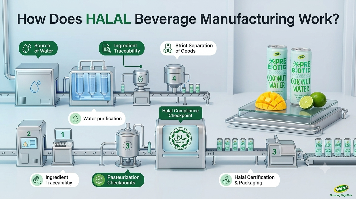 How does HALAL Beverage Manufacturing work?