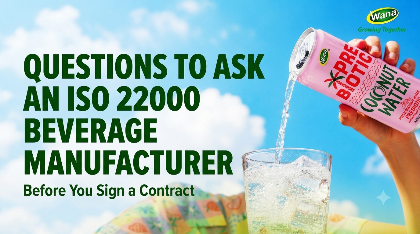 Questions to ask ISO 22000 Beverage Manufacturer before you sign a contract