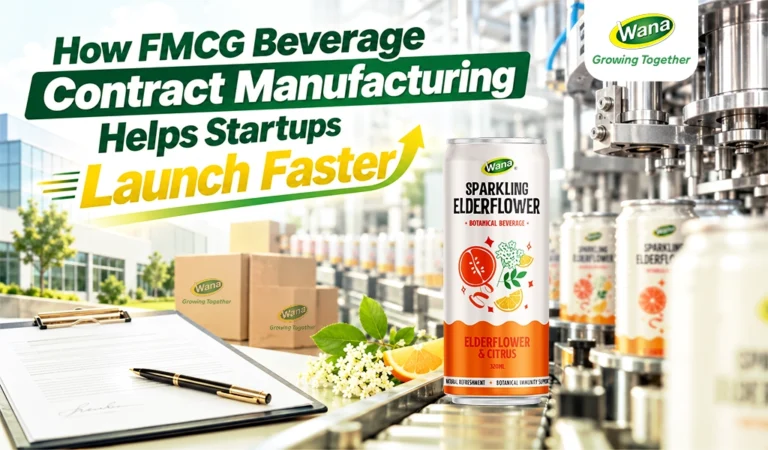 How FMCG Beverage Contract Manufacturing Helps Startups Launch Faster
