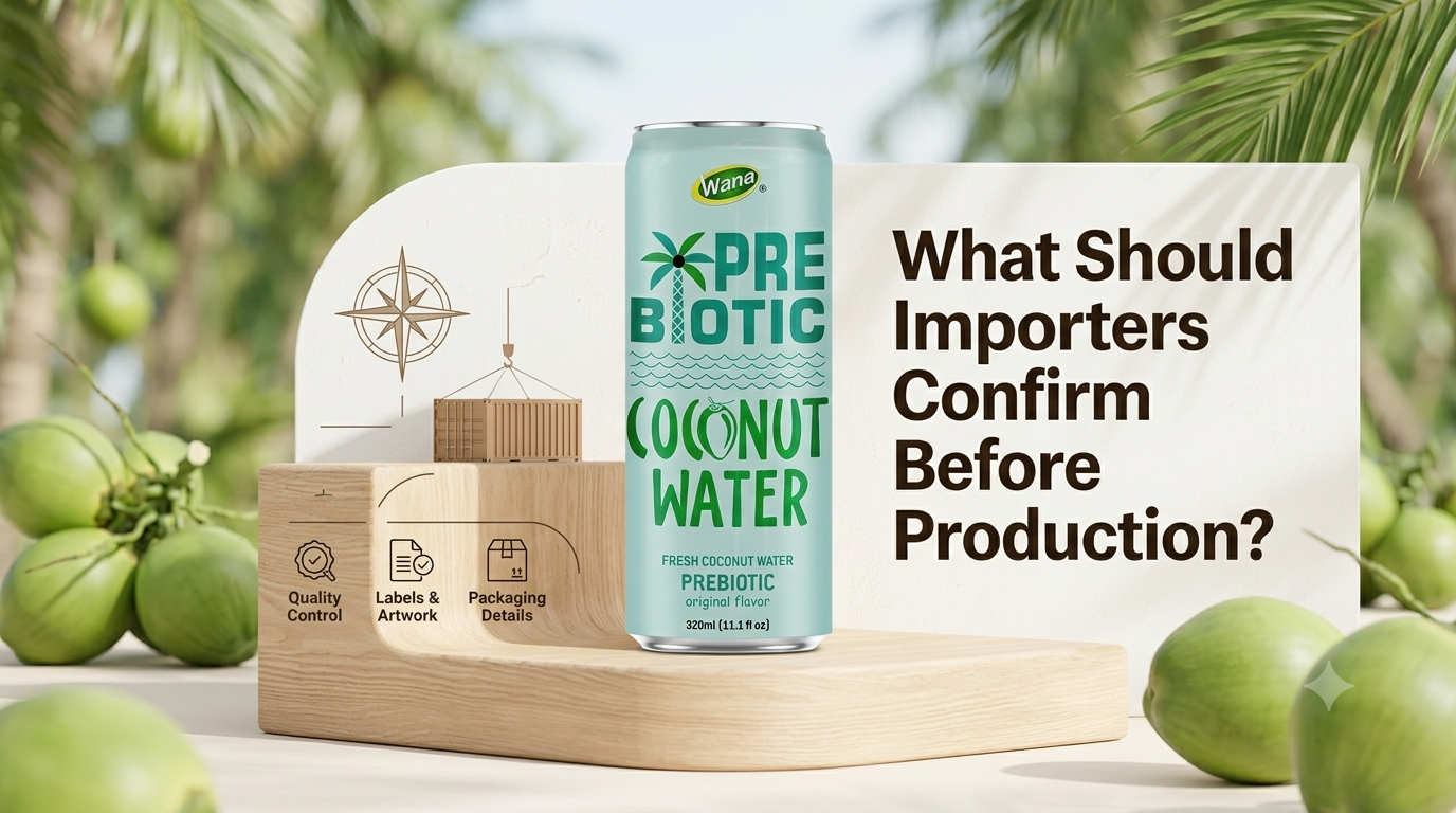what should importers confirm before production