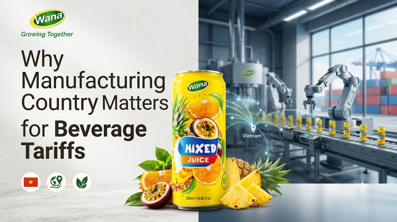 why manufacturing country matters for beverage tariffs