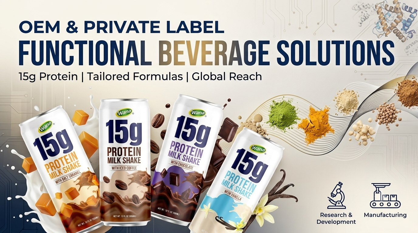 OEM& Private label functional beverage solutions