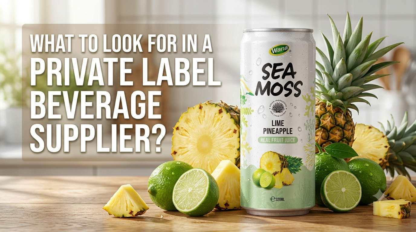 What to look for in a Private Label Beverage Supplier